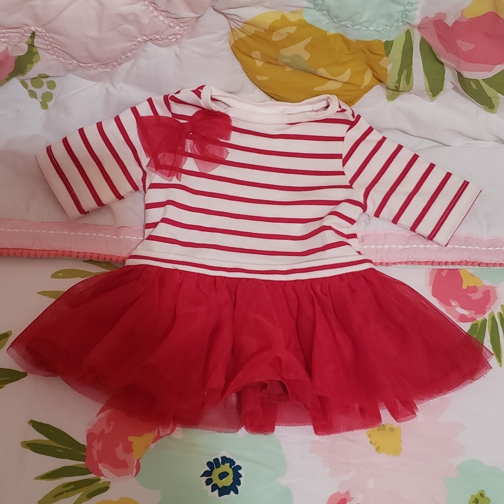 0-3m baby girl knit dress